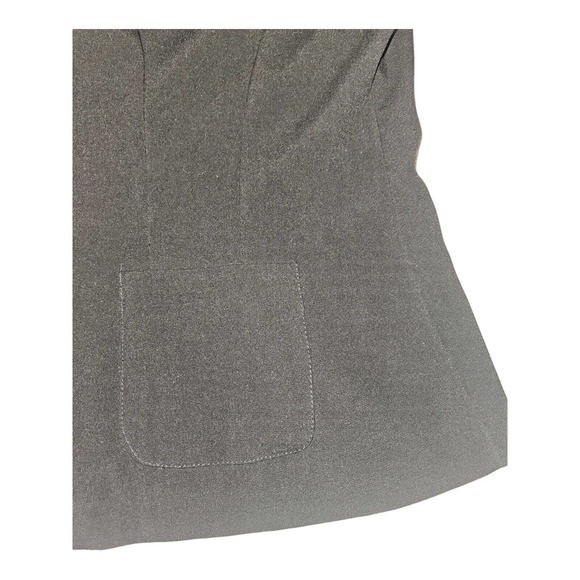 Danny & Nicole Blazer Women's 14 Pockets Button Up Long Sleeve Black - Picture 3 of 11